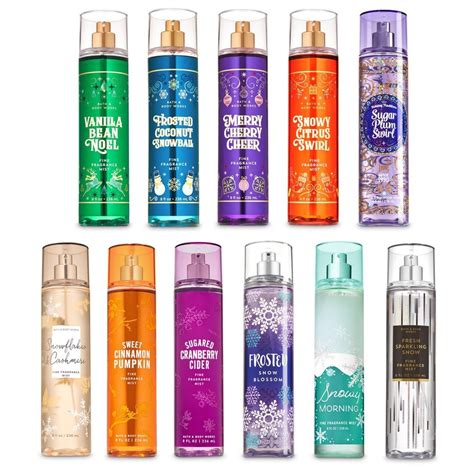 bath body works scents